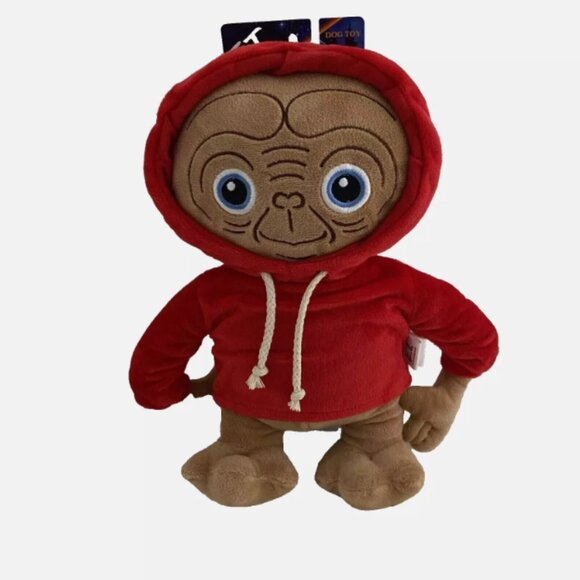 Halloween 15'' E.T. The Extra Terrestrial Jumbo Plush Squeaky Dog Toy - Picture 1 of 2